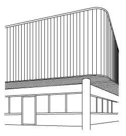 外壁・軒天外観図