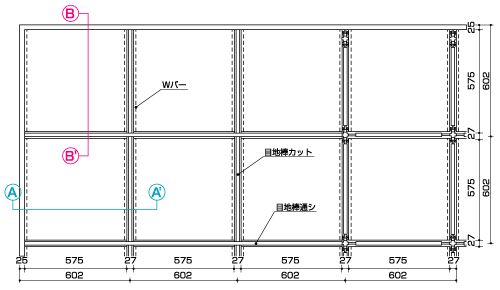 パネル割付図